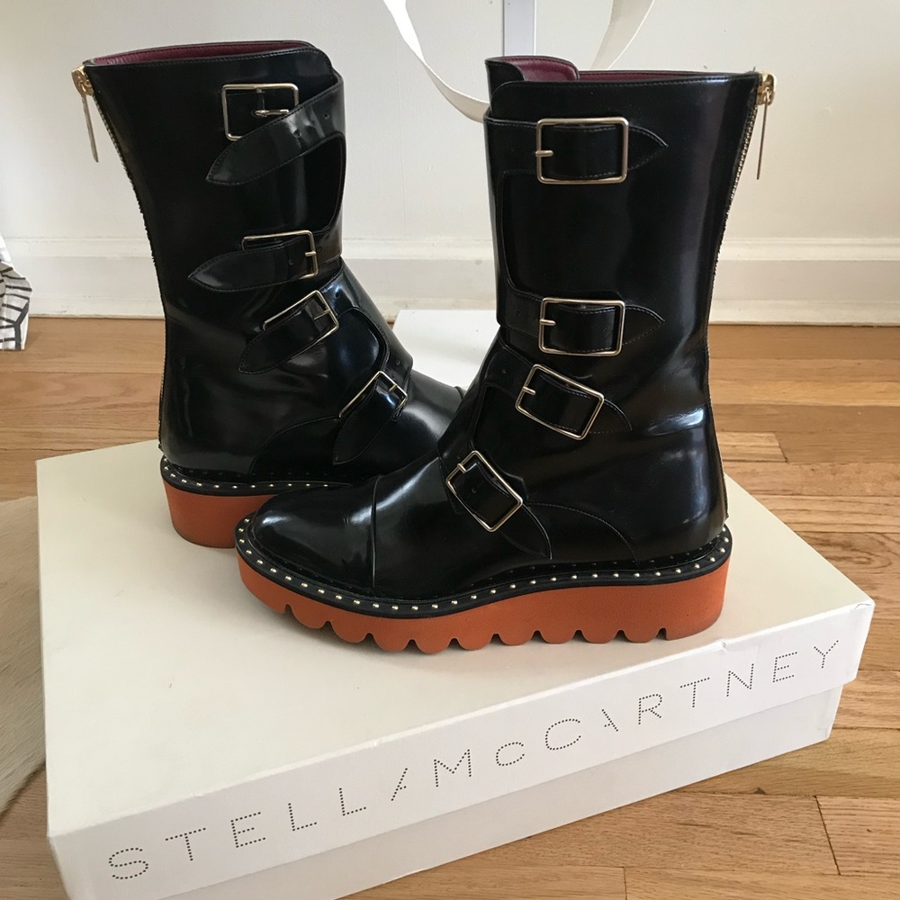 Stella McCartney Odette Buckled Boot - Picture 2 of 6